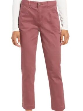 Wit & Wisdom Stretch Cotton Pants Size 4, RUMR-RUM RAISIN